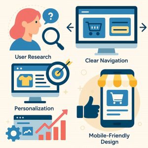 5 روش برتر طراحی UX و UI سایت برای افزایش فروش آنلاین 1 5 روش برتر طراحی UX و UI سایت برای افزایش فروش آنلاین