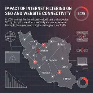 7 تأثیر فیلترینگ اینترنت بر سئو سایت‌های ایرانی (تحلیل واقعی + راهکار)